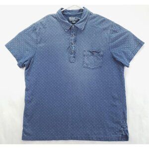 Polo Ralph Lauren Polo Shirt Men's XL Blue 100% Cotton Golf Classic